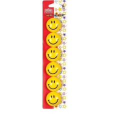 Magnetid Aliga  Smile  Q30mm  6tk (kollane)
