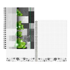 Kaustik  Nature  A5/ 70 l ruut,spiraalköide /s/