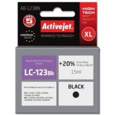 Tint ActiveJet Brother AB -123 Black /DCDj132/MFC J470DW analoog
