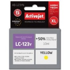 Tint ActiveJet Brother AB -123 Yellow /DCDj132/MFC J470DW analoog