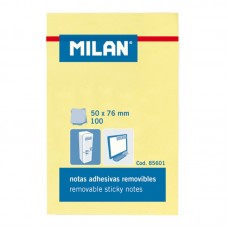 Märkmepaber Milan  50x76 kollane