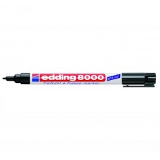 Marker permanent Edding 8000 1,0mm must,külmakinde -25