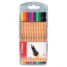 Tindipliiats Stabilo Pen  88 10 tk   04mm