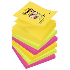 Märkmepaber ZZ Post-it R330-6SrIO 76x76 6pk