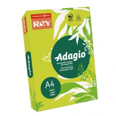 Värviline paber Rey Adagio A4 80g 500l nr. 14 Kiwi