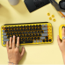 Klaviatuur Pop Keys Black & Yellow 